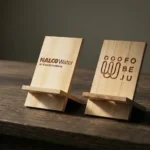 Soporte de Madera para Teléfono Celular - Imagen 2