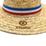 Chupalla de Paja Tradicional con Cinta Tricolor - Personalizable - Imagen 4