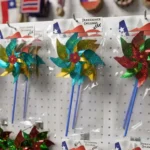 Remolino Metalizado Fiestas Patrias - Pack 100 Unidades Surtidas