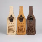 Destapador de Pared Rústico de Madera Pino